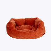 Danish Design Elden Deluxe Slumber Dog Bed #Colour_Rust