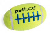 Petface Squeaky Rubgy Tennis Ball