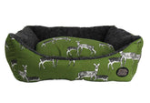 Sage Deer Dog Bed
