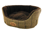 Snug and Cosy Cambridge Tweed Softie Bed