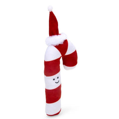 Petface Candy the Christmas Cane Plush Dog Toy Right View
