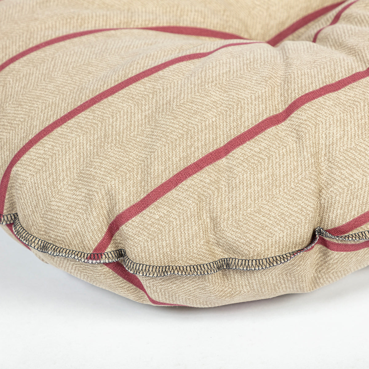 Danish Design Heritage Herringbone Quilted Mattress Dog Bed Close Up