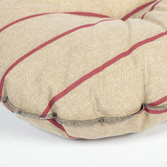 Danish Design Heritage Herringbone Quilted Mattress Dog Bed Close Up