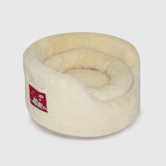 Danish Design My First Bed - Sherpa Fleece Puppy Dog Bed, Cream