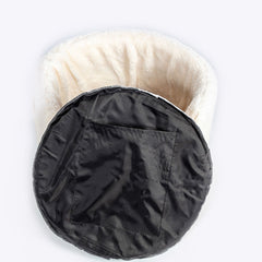 Danish Design My First Bed - Sherpa Fleece Puppy Dog Bed, Cream