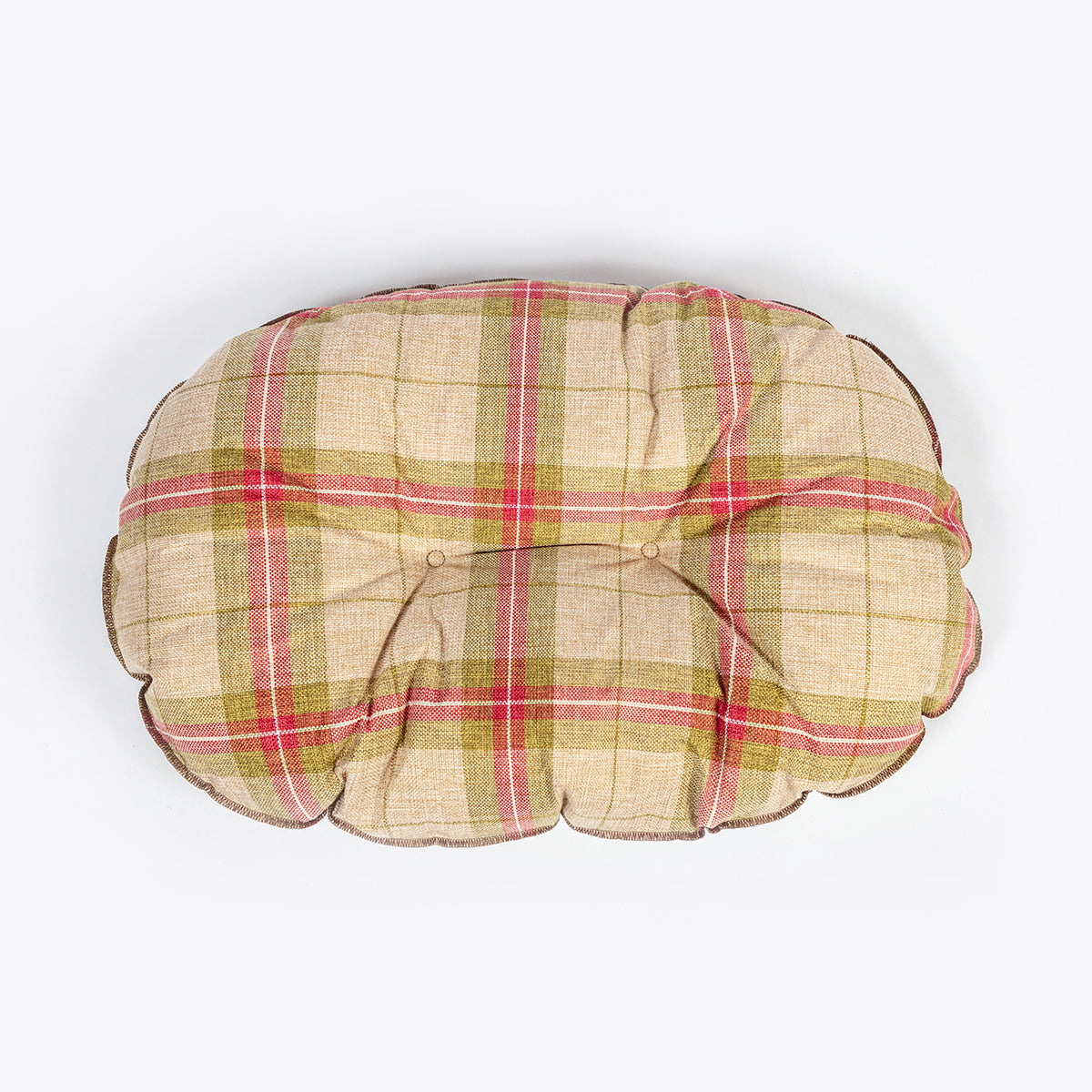 Danish Design Newton Moss Quilted Mattress Dog Bed Top View