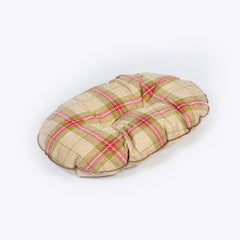 Danish Design Newton Moss Quilted Mattress Dog Bed Side View