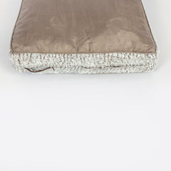 Danish Design Arctic Box Duvet Dog Bed showing the removable zip cover