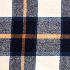 Danish Design Bowmore Navy Duvet Dog Bed close up of the fabric