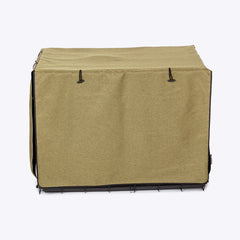 Danish Design Dog Crate Cover Olive #colour_olive