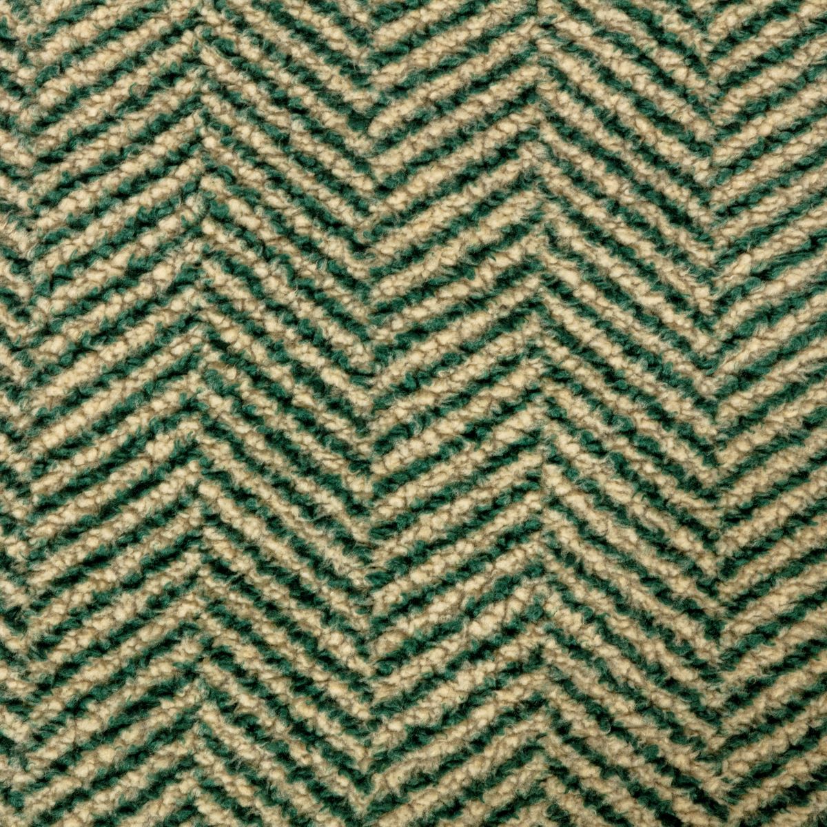 Danish Design Sherpa Fleece Green Herringbone Deep Duvet Dog Bed Close Up
