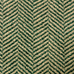 Danish Design Sherpa Fleece Green Herringbone Deep Duvet Dog Bed Close Up
