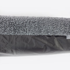 Danish Design Happy Landings Deep Duvet Dog Bed Close Up of the Side showing the two fabrics