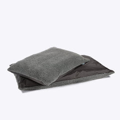 Danish Design Happy Landings Deep Duvet Dog Bed Stack showing the medium and large dog beds