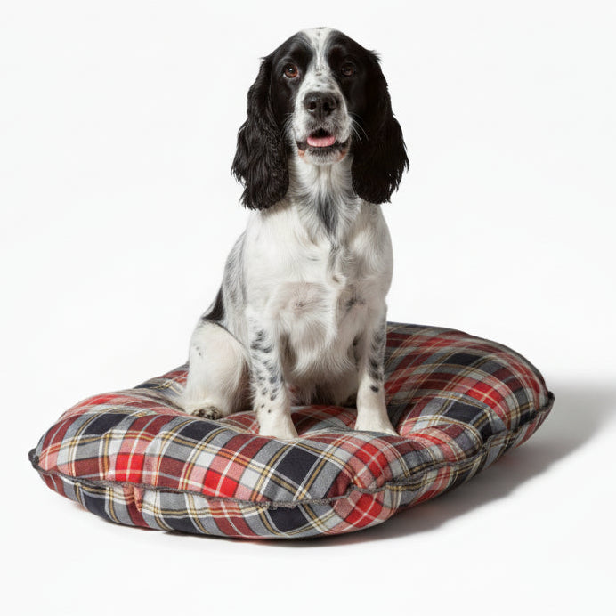 Danish Design Lumberjack Quilted Mattress Red