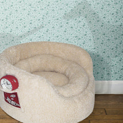 Danish Design My First Bed - Sherpa Fleece Puppy Dog Bed, Cream
