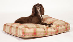Danish Design Newton Moss Box Duvet Dog Bed with Dog