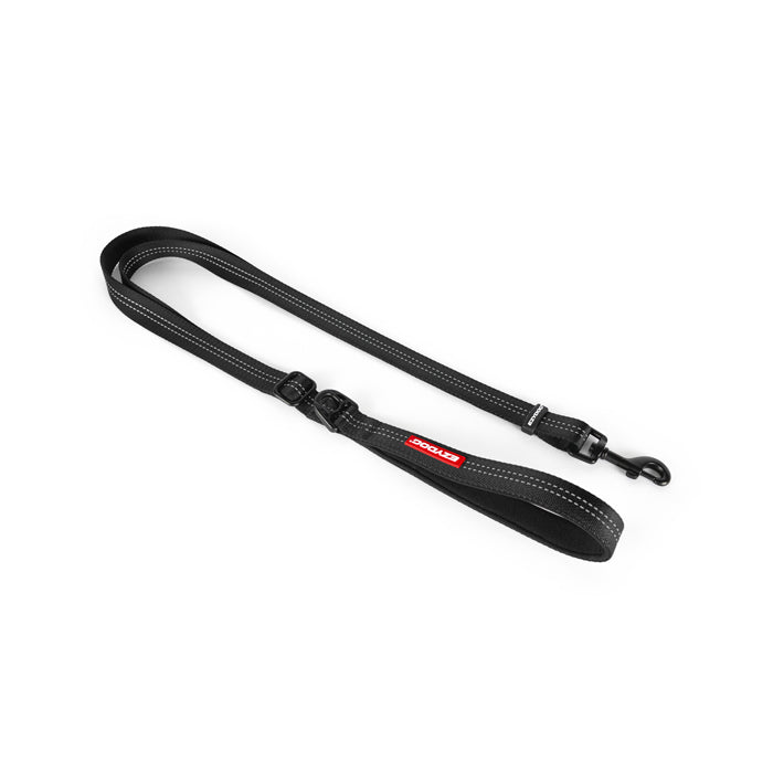 EzyDog Essential Adjustable Dog Lead Black in Large