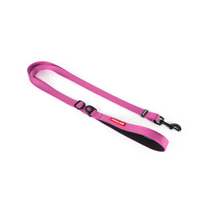 EzyDog Essential Adjustable Dog Lead Pink in Large