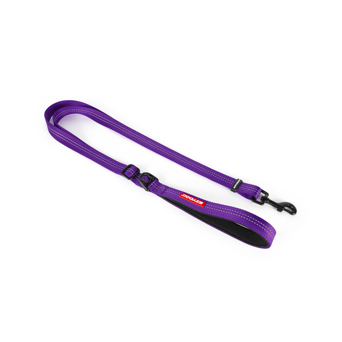 EzyDog Essential Adjustable Dog Lead Purple in Large