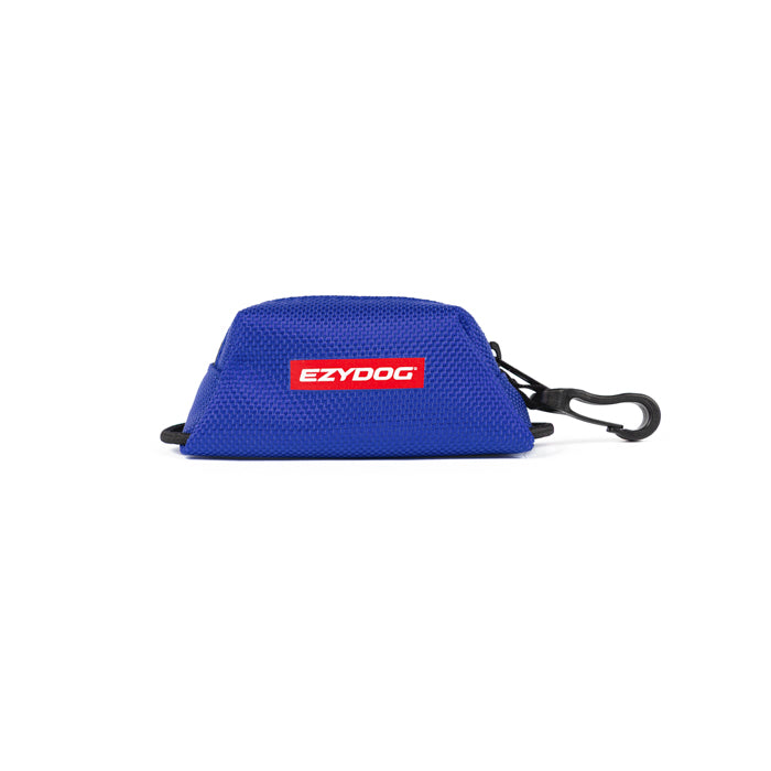 EzyDog Essential Poop Bag Holder Blue