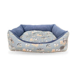 Farmyard Blue Dog Bed