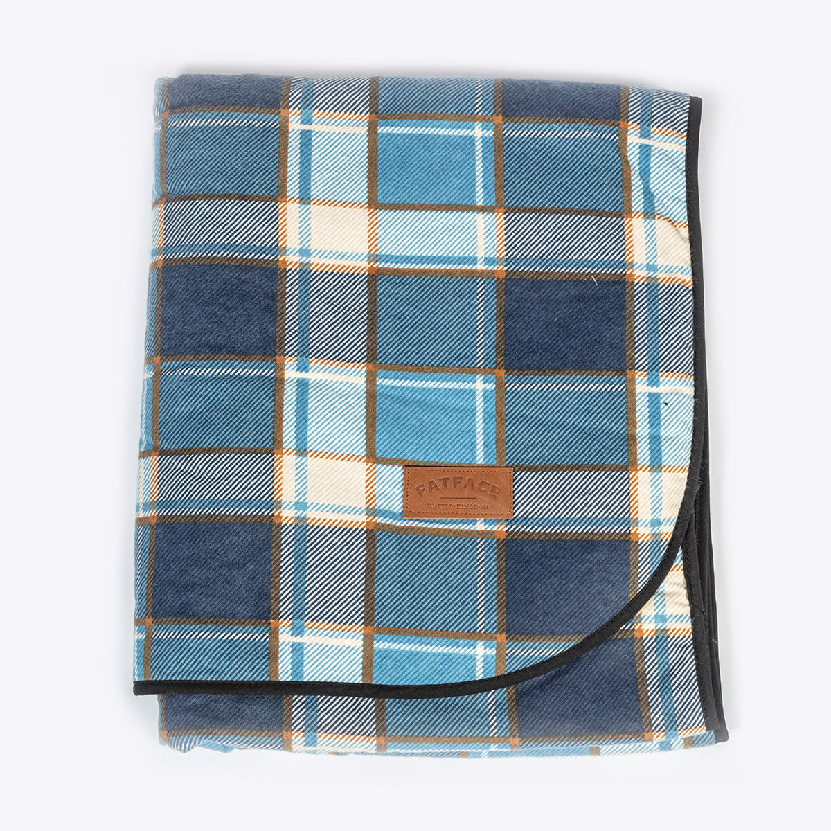 Fatface Checked Deep Duvet & Blanket