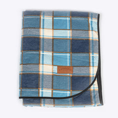 Fatface Checked Deep Duvet & Blanket