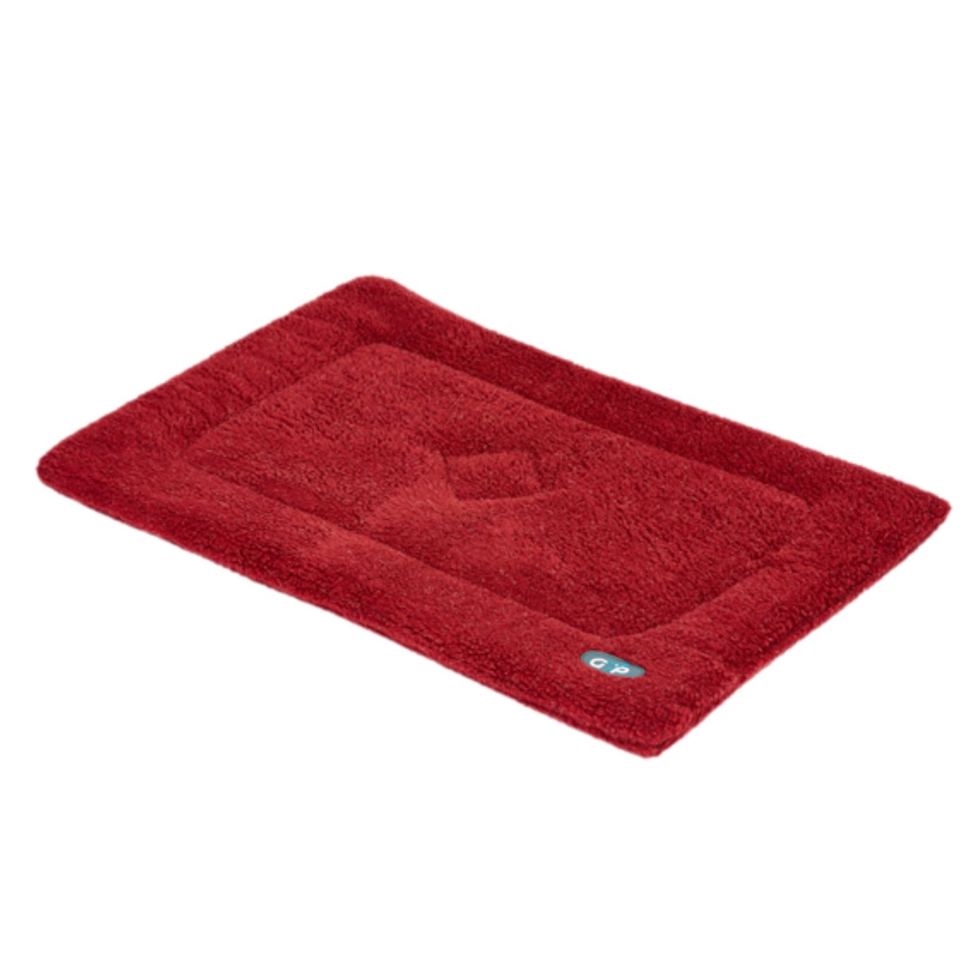 Gor Pets Sherpa Fleece Crate Mat Wine