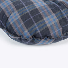 Danish Design Lumberjack Quilted Mattress Dog Bed Navy