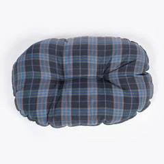 Danish Design Lumberjack Quilted Mattress Dog Bed Navy
