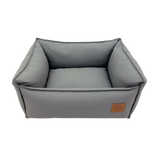 Monza Rectangular Dog Bed Grey