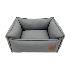 Monza Rectangular Dog Bed Grey
