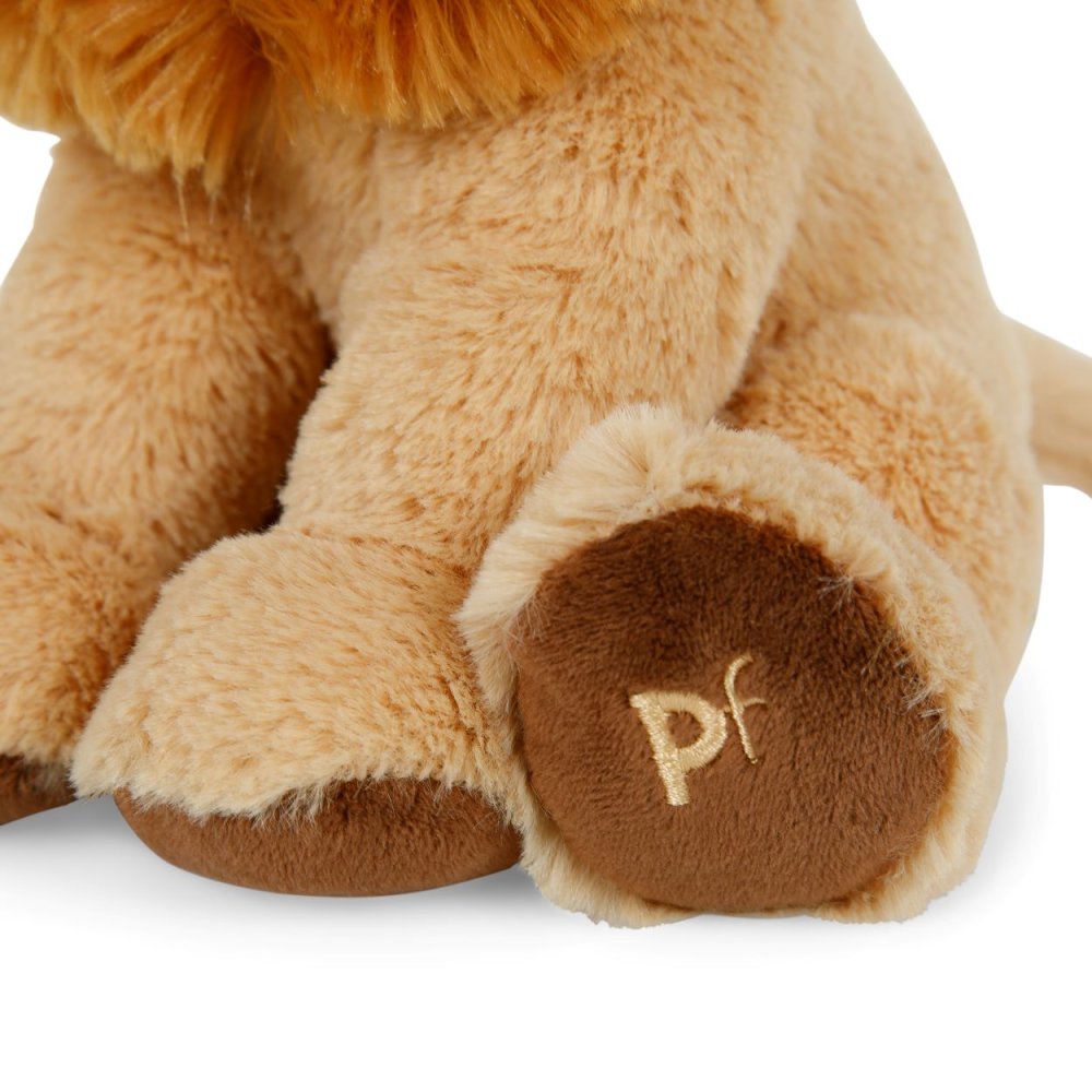Luis Lion Plush Dog Toy Logo
