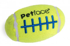Petface Squeaky Rubgy Tennis Ball