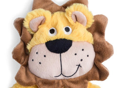 Petface Rope Body Lion Dog Toy Head View