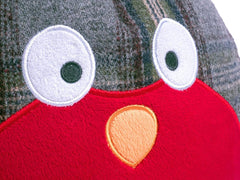 Petface Robin Christmas Dog Toy Tweed Face 