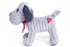 Petface Freddi Dog Toy Small Grey Side