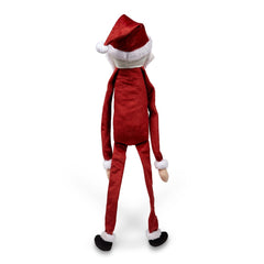 Petface Santa Farther Christmas Crinkle Legs Dog Toy - Back