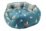 Laura Ashley Park Dogs Deluxe Slumber Dog Bed Side