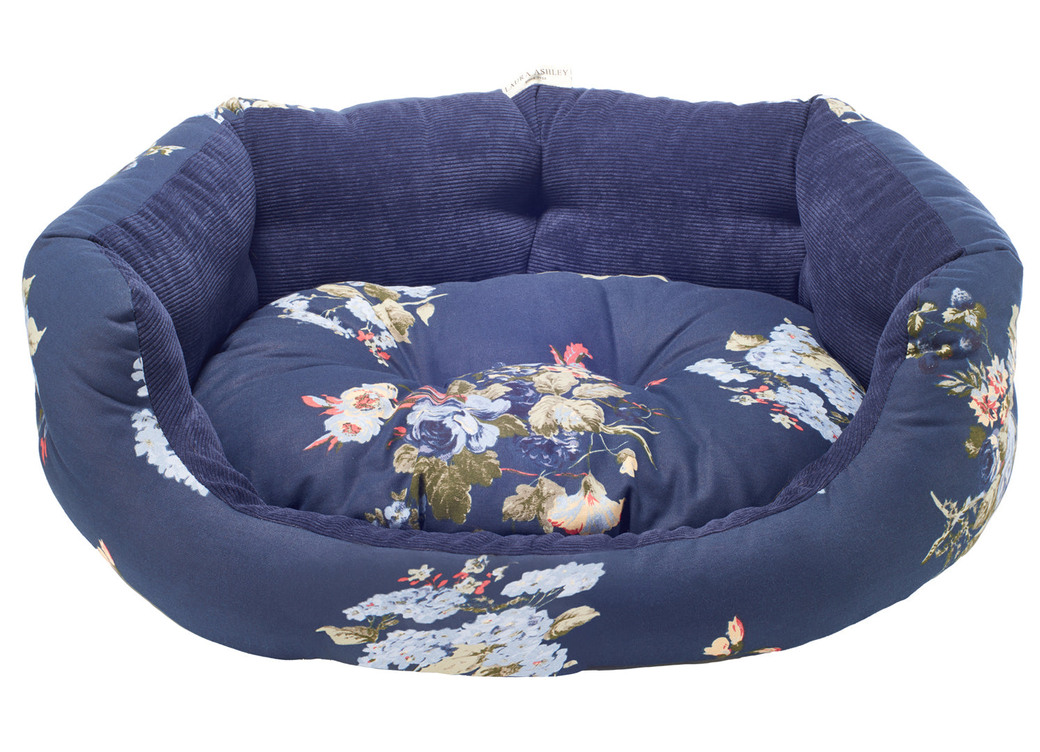 Laura Ashley Rosemore Floral Deluxe Slumber Dog Bed