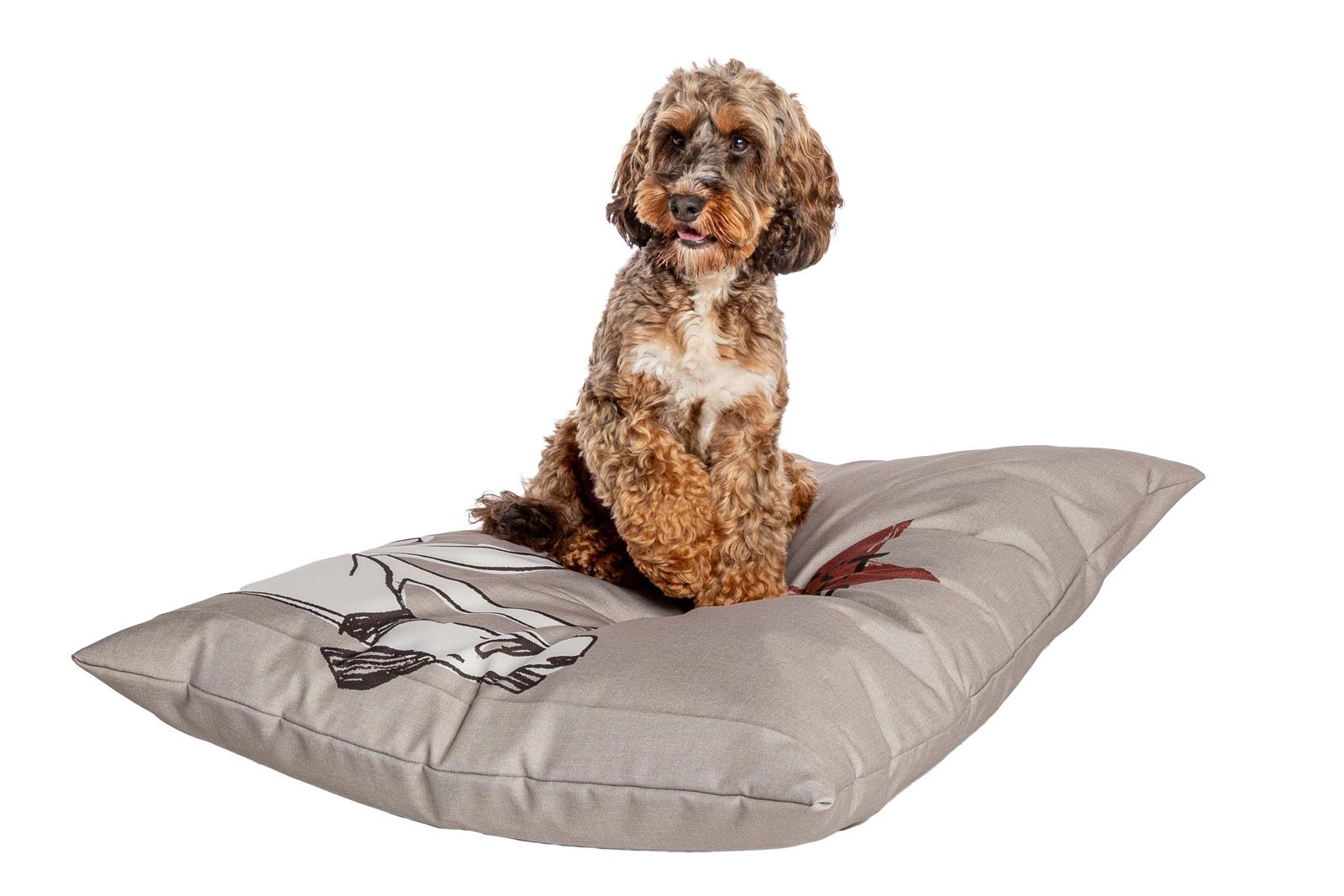 Battersea Daydreamer Deep Duvet Dog Bed with Dog