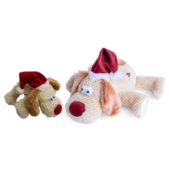 Petface Christmas Doggy Santa Dog Toy