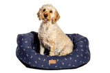 FatFace Spotty Bees Deluxe Slumber Dog Bed with Dog