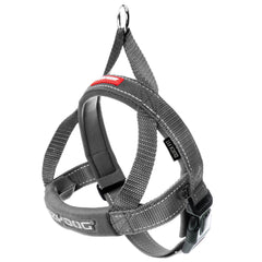 EzyDog Quick Fit Harness Grey
