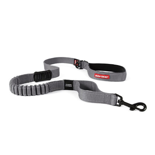 EzyDog Zero Shock Dog Lead Grey 600